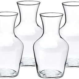 AYUTAS Potpourie Glass Vase, Flower Vase, Vessel, Money Plant Pot for Bedroom, Balcony, Home, Table and Office Decoration (Bottle Shape Pot) - Pack of 4 Piece, 7.5 Inches-image-23