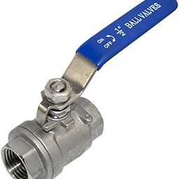 1/2" NPT Full Port Ball Valve Vinyl Handle Female Threaded CF8M SUS SS 316(Shipped From LA,US)-image-25