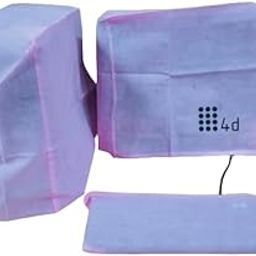 Non Woven Computer Dust Cover for "upto 19 inches" Monitor, CPU & Keyboards (Set Of 3 Covers) - Pink-6