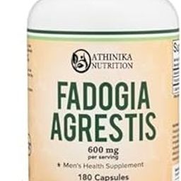 Fadogia Agrestis 600mg Per Serving (180 Capsules) Powerful Extract to Support Athletic Performance (Third Party Tested, Non-GMO, Vegan, Gluten Free)-image-83