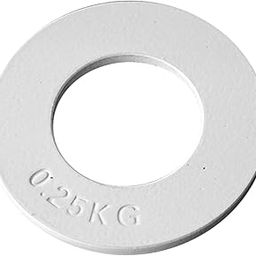 THE STYLE SUTRA® 4xSteel Fractional Weight Plate Micro Plates for Overcoming Plateaus White 0.25kg | Sporting Goods | Fitness Running & Yoga | Strength Training | Weight Plates-image-38