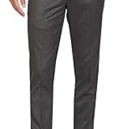 Smart Waist Heathered Formal Trousers(Dark Grey 36) 8904290707513-image-51