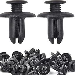 WhimsyWar™ Silicone Sucker Caromatic Premium 8 mm Car Plastic Screw Fasteners for Car Compatible with Hyundai Bumper, Mudguard, Door Pad & Fender Lining (25 pcs) (25)-picture-13