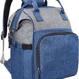 FATMUG Baby Diaper Bag for Mother, Mothers Maternity Backpack for Travel, Stylish Women Carry Hand Bags for New Born - Large Capacity (Multicolour)-image-9