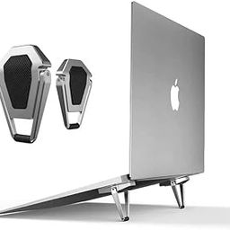Portable Laptop Stand, Foldable Aluminium Alloy, Height Adjustable, Compatible with MacBook and Notebooks-image-55