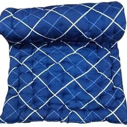 Squire Cotton Filled Single Bed Mattress, Soft and Reversible, Blue, 72 x 36 Inch-image-53