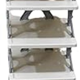 NAWMIST Layer Foldable Shoe Rack for Entryway – Heavy Duty Plastic Shoe Organizer (1 Pc)-11