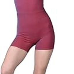 Front Crossover Ribbed red Padded Legsuit for Women |Swimming Suit for Women-image-89
