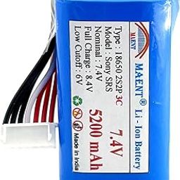 1Pcs Protected 7.4V Premium Lithium ion Rechargeable Battery for Bluetooth Speaker Toy SRS-X30 SRS-XB3 SRS-XB30 SRS XB30 SRS XB31 and Similar Connector - S1 (5200 mah)-picture-12