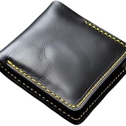 UAX Leather Wallet for Men, Black, Pack of 1, Shiny Finish, Durable Material-image-77