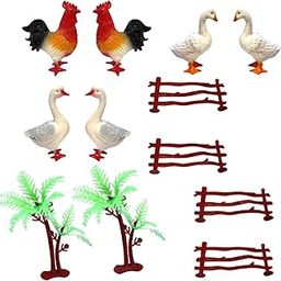 ArtSpark Realistic Farm Bird Animal Toy Set – Pack of 6 Pcs, Educational Animal Figures for Kids, Farm Playset for Learning & Fun, Birthday Return Gift Toys-image-19