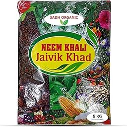 SADH ORGANIC | Neem Khali (Jaivik Khad) 5Kg | 100% Pure Organic Manure & Fertilizer For Plants & Flowers | Ready To Use & Healthy Feed For Growth | Directly From Farm To Your Doorstep, Powder Form-image-9