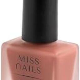 Missnails Brown Fudge Matte Nail Polish - Non-Glossy Lacquer for Velvet Matte Finish - Long-Lasting, No-Shine Effect - Dark Brown-image-17