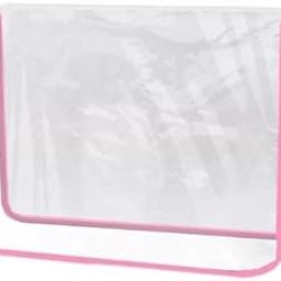 SAZ DEKOR 2xSalon Chair Back Cover Transparent for Hairdressing Barbershop Beauty Center-image-94