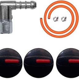 Sun Flash LPG Hose Pipe Clamp Plastic Knob Adjustable Nozzle Style code505Compatible Prestige, Butterfly, Usha, Surya, Sun Flame, Super Flame Gas Stove More-image-72
