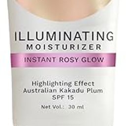 Pilgrim Illuminating Moisturizer Cream For Face | For Instant Rosy Glow & Spf 15 | Non-Greasy Highlighter With Pink Pearl Finish | Enriched With Australian Kakadu Plum | All Skin Types 30Ml-5