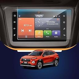 SCREEN PROTECTOR Compatible With TOYOTA TAISOR S/S+ / G || 7 INCH INFOTAINMENT TouchScreen Guard || Anti Scratch || Car Display Accessories 2024 [Not Tempered Glass]-picture-14