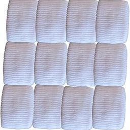 Jheel Fashion Stylish Jumbo Hair Ties Ponytail Holders Smooth Elastic Good Stretchable Jumbo Hair Rubber Bands For Womens & Girls Set of 12-34