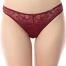 Lace Low Rise Low Coverage Thong Panty-image-60