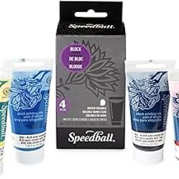 Speedball Basic Block Printing 4 Ink Set-20