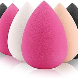 KYLIE Dndeals Makeup Sponge Beauty Blender Puff (Color Mayvary)- Set Of 6-13