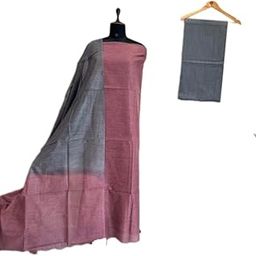 Semi Tussar Silk Unstitched Suit Set for Women with Dupatta | Salwar Suit Dress Material for Women & Girls | Top - 2.5 Mtrs, Bottom - 2.50 Mtrs & Dupatta - 2.3 Mtrs-image-46
