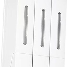 Enakshi® Shower Dispenser 3 Chamber Shower Soap Dispenser for Shower Bathroom Kitchen White|Home & Garden | Bath | Soap Dishes & Dispensers-image-29