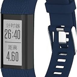 Compatible with Garmin Vivosmart HR+ Bands Women Men, Silicone Band Straps Bracelet Wristbands for Vivosmart HR Plus, Approach X10, Approach X40-8