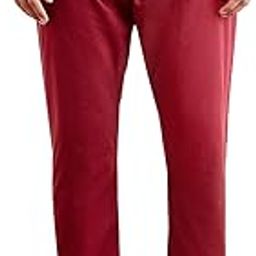 Men's Cotton Maroon Casual Style Pyjama - Stylish Lounge Wear For Relaxation | Elastic Waist, And Classic Design For Ultimate Comfort | Cotton Yoga Pant's For Men.-image-93