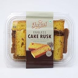 Jugal Bakers premium Cake Rusk | Extra Soft | Cake Rusk | 100% Eggless | Premium Handmade Cake Rusks | 300 Gm | Pack of 2-image-43