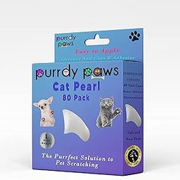 Purrdy Paws - Soft cat nail plugs and large pearls, extra adhesives-image-43