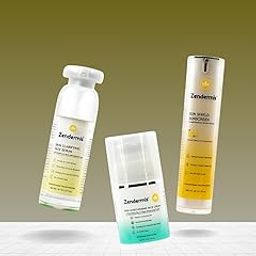 Zendermis Anti Acne Kit, Skincare Combo Pack - Sun Shield Sunscreen [50 gms], Skin Moisturising Face Cream [50 gms], Skin Clarifying Face Serum [30 ml] - Set of 3-3