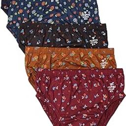 Women's Hipster Printed Super Combed Cotton Mid Waist Hipster with Waistband and Strechable-image-27