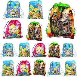 MONKEYTAIL Mixed Theme String Bags - Pack of 15 for Kids Birthday Return Gifts for All Age Group-image-48