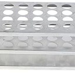 Aluminium Test Tube Stand For Oven Compatible, 36 Holes-image-2