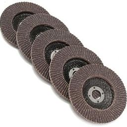 Flap Sanding 100mm 4 Inch 80 Grit Disc Angle Grinder Wheel - 5Pcs-11