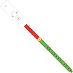 Galaxy MUAC Tape for Child, Deluxe Quality, PVC, Reusable (Pack of 10 Pcs.)-15