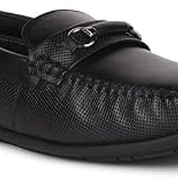 Healers OSL-31 Loafer Shoes for Men - Black, Non-Lacing Casual Slip-On Loafers Stylish Shoes Ideal for Office, Party, Wedding - Comfortable Lightweight - Durable and Cushioned Footbed-image-33