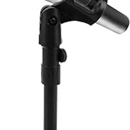 SEVAM Tabletop Microphone Stand| Extendable 2 Step Table Desktop Microphone Stand Holder Mic Clip| Studio Sound Recording | Mic Microphone Shock Mount Clip Holder - Plastic-25