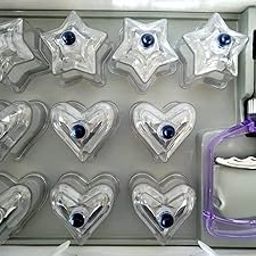 MANAV 10 Pcs Biomagnetic Heart, Shape Chinese Vacuum Cupping Therapy Set 10 Cups Love Heart Shape Plastic Cupping Cups of Cupping Set Plastic PC Vacuum Cupping Suction Cupping-image-14