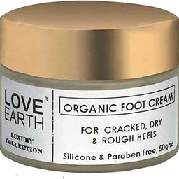 Love Earth Organic Foot Cream With Green Tea & Jojoba Oil For Cracked Dry and Rough Heels 50gm-image-45