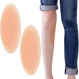 Silicone Calf Shaping Pads for Women, Invisible Leg Shapers for Crooked or Slim Legs, Muscle Shaping Pads, Reusable Soft Gel Calf Corrector, 1 Pair-image-3