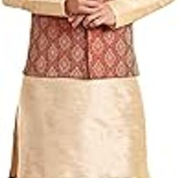 Mens Kurta Dhoti Set with Designer Ethnic Nehru Jacket-picture-14