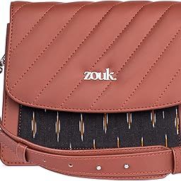 Vegan Leather Flap Closure Beyond Basic Sling Bag For Women's Girls-image-11