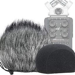 H6 Windscreen Muff and Foam for Zoom H6 Portable Handy Recorder Indoor Outdoor Microphone Windscreen by YOUSHARES (2 PACK)-11