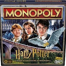 Monopoly Harry Potter Edition Board Game | A Magical Adventure at Hogwarts | Ages 8 and Up | 2 to 6 Players | Family Games | Gifts for Kids and Adults-11