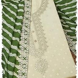 Womens Silk Blend Zari Woven Unstitch Dress Material With Zari-image-23