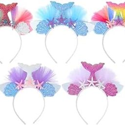 Mermaid Head Band Hair Hoop with headband for Party Hair Accessories for Girls any 1pcs-24