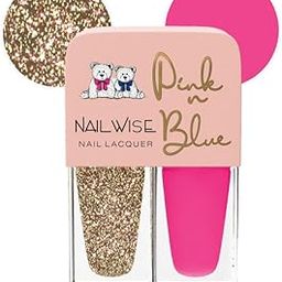PINK N BLUE® Long Lasting Nail Duo | Glossy Finish | Long Lasting | No Chip Formula | High Shine Nail Polish For Women | No Harmful Chemicals| Daisy White silver-image-36