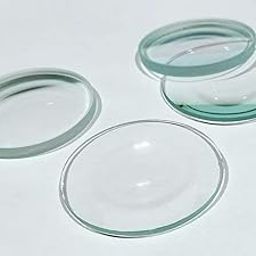 Cometek Double Convex Lens, 300mm Focal Length, 2" (50mm) Diameter - Spherical, Optically Worked Glass Lens - Ground Edges, Polished - Great for Physics Classrooms - Set of 4 Lens-3